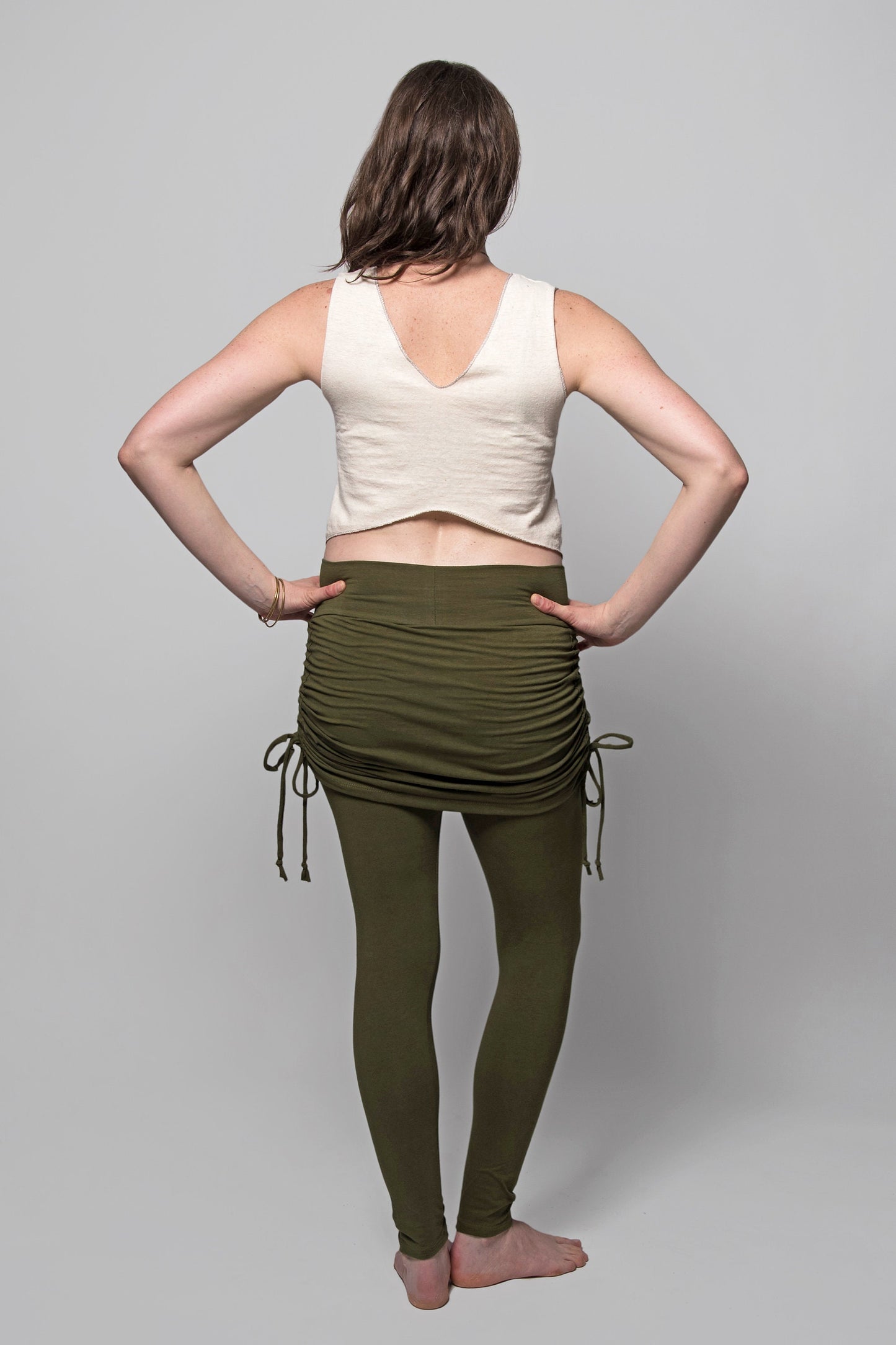 Cinch Skirt Leggings