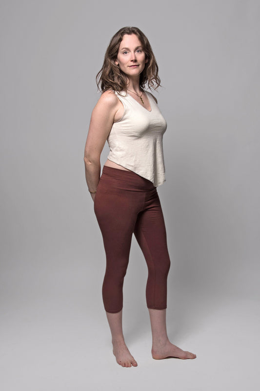 Hemp Capri Leggings