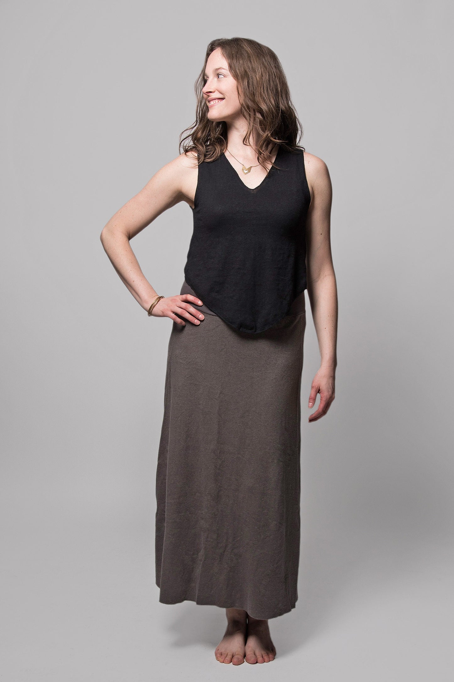 Hemp Essential Maxi Skirt